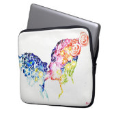 Wenn die Liebe blüht Laptopschutzhülle (Vorderseite Links)