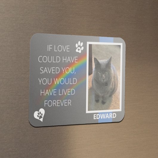 Wenn die Liebe Sie zur Memorial-Pete Gerettet habe Magnet