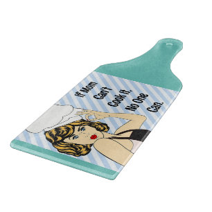 Wenn die Mama nicht das Schneiden Schneidebrett