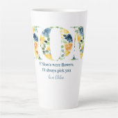 Wenn die Mama wie Blume wäre - Blumenbriefe in der Milchtasse (Vorderseite)