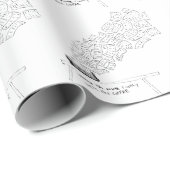 Wenn die Muse endlich ihren Kaffee bekommt Geschenkpapier (Rolleneckpunkt)