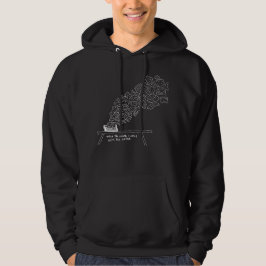 Wenn die Muse endlich ihren Kaffee bekommt Hoodie