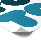 Wenn die Musik zu laut ist, bist du zu alt Poster (Ecke)