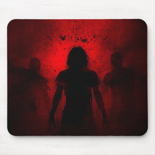 Wenn die Nacht in Rot schreit Mousepad (Vorne)