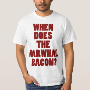 Wenn die Narwhal Speck Reddit Frage tut T-Shirt