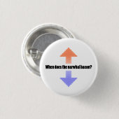 Wenn die Narwhal Speck Upvote Reddit Frage tut Button (Vorne & Hinten)