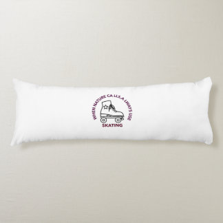 Wenn die Natur anruft, immer Skaten verwenden Seitenschläferkissen