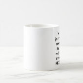 Wenn die Reise voran gerade weit wal… scheint Kaffeetasse (Mittel)