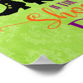 Wenn die Schuhe passen, Halloween, Niedliche Hexen Poster (Ecke)