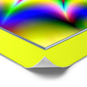 Wenn die Sonne Behalte zu leuchten Poster (Ecke)