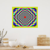 Wenn die Sonne Behalte zu leuchten Poster (Küche)