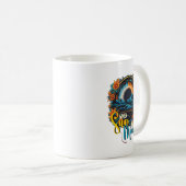 Wenn die Sonne Mond trifft, Himmelsmuscheln, Eclip Kaffeetasse (VorderseiteRechts)