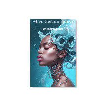 Wenn die Sonne scheint Canvas Print