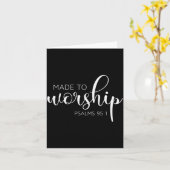 Wenn die Sterne gemacht wurden, um anzubeten, so w Karte (Gelbe Blume)