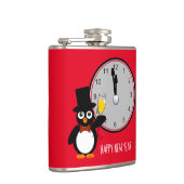 Wenn die Uhr zwölf Vinyl-Wrap-Flasche schlägt Flachmann (Rechts)