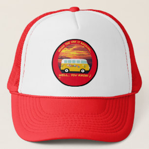 WENN DIE VAN ROCKIERT... lustiges Vanlife 4ever Truckerkappe