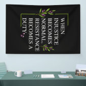 WENN DIE VERLETZUNG NORMALERWEISE WIRD, WIRD DIE R BANNER (Messe)