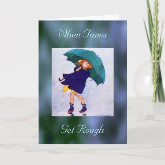 Wenn die Zeiten reif werden Karte (Vorderseite)