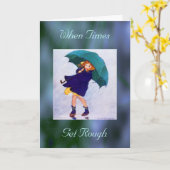 Wenn die Zeiten reif werden Karte (Gelbe Blume)