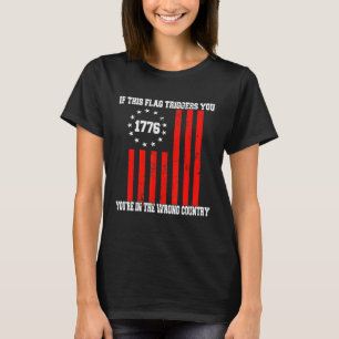 Wenn diese Flagge Betsy Ross American Flag 177 aus T-Shirt