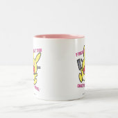 Wenn dieses eine Reality Show ist Zweifarbige Tasse (Mittel)