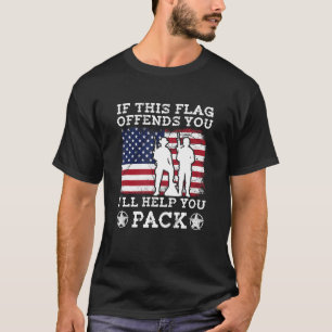 Wenn dieses Flag Ihnen widerspricht, helfe ich Ihn T-Shirt
