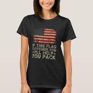 Wenn dieses Flag Ihnen widerspricht, helfe ich Ihn T-Shirt