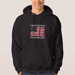 Wenn dieses Flag Sie in der falschen Zahl auslöst Hoodie