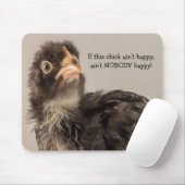 Wenn dieses Küken ist nicht glücklich…. Mousepad (Mit Mouse)
