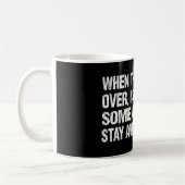 Wenn dieses Virus vorbei ist, dann ist es mir egal Kaffeetasse (Links)