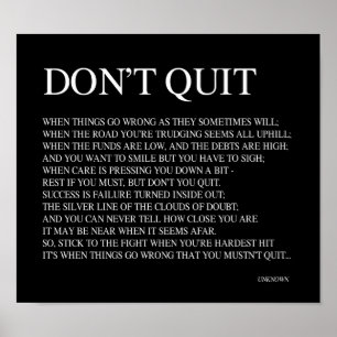 WENN DINGE FALSCH WERDEN, WIE SIE MANCHMAL WERDEN; POSTER