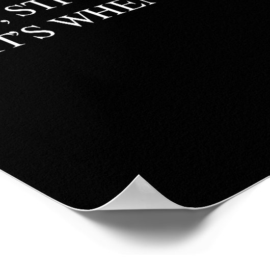 WENN DINGE FALSCH WERDEN, WIE SIE MANCHMAL WERDEN; POSTER (Ecke)