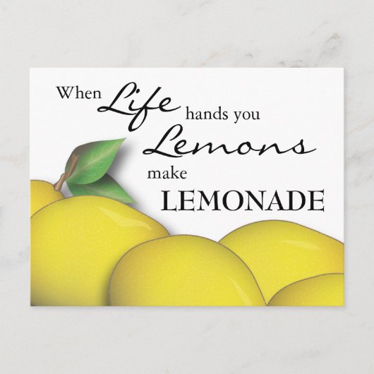 Wenn dir das Leben die Hände in den Arsch legt, ma Postkarte (Vorderseite)