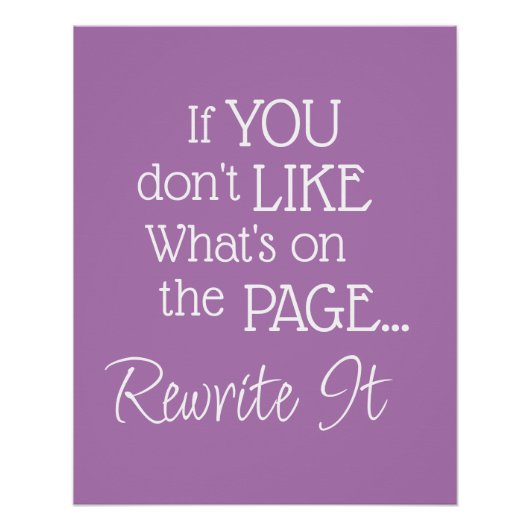 "Wenn dir das, was auf der Seite ist, nicht gefäll Poster (Vorderseite)