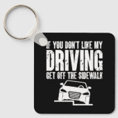 Wenn dir mein Autofahren nicht gefällt, geh aus de Schlüsselanhänger (Vorderseite)