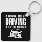 Wenn dir mein Autofahren nicht gefällt, geh aus de Schlüsselanhänger (Rückseite)