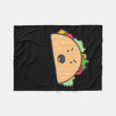 Wenn dir Tacos nicht schmecken, bin ich Nacho-Typ Fleecedecke (Vorderseite (Horizontal))