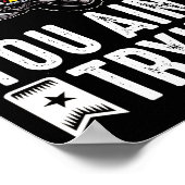 Wenn Dirt Aint Flyin Sie nicht versuchen Dirt Bike Poster (Ecke)