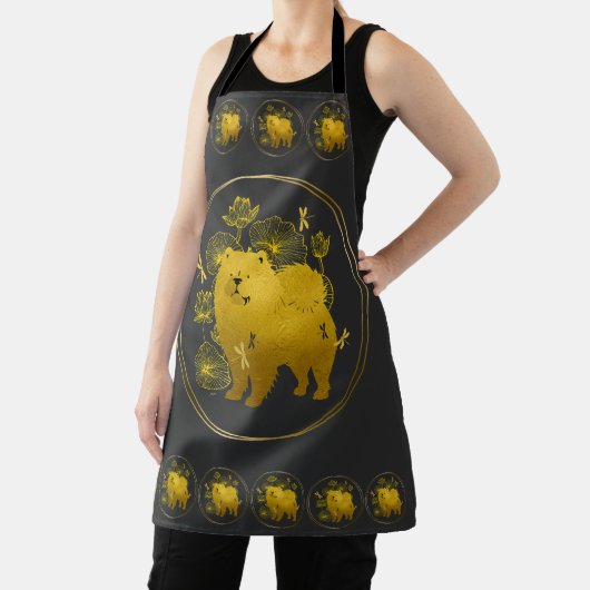 WENN DRAGONS FLIEGEN Chow Koch Handwerk Grooming S Schürze (InSitu)