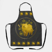 WENN DRAGONS FLIEGEN Chow Koch Handwerk Grooming S Schürze (Vorderseite)