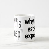 Wenn "Dreck so billig ist?" Kaffeetasse (Mittel)