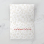 "Wenn du aufhörst zu glauben" Weihnachten (Innenseite)