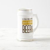 Wenn du Bier trinkst Bierglas (VorderseiteRechts)