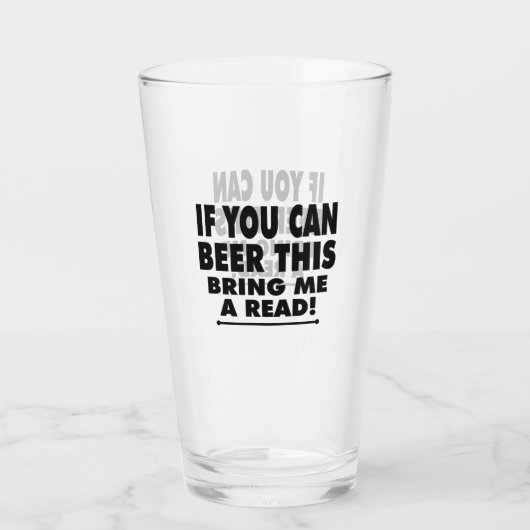 Wenn du das kannst, dann bringe mir ein Lied Glas (Rückseite)