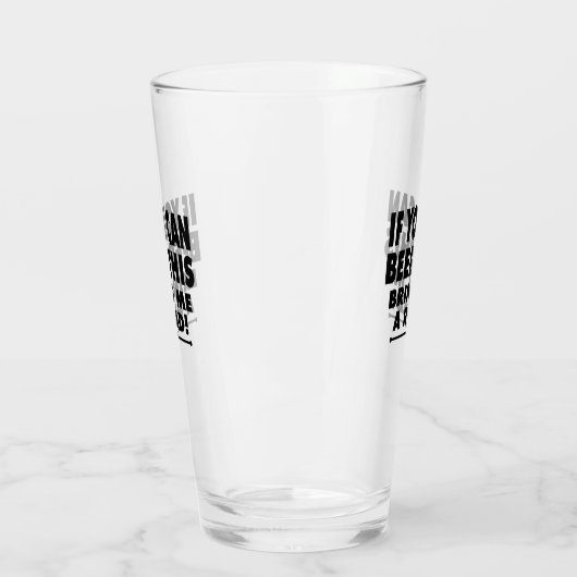 Wenn du das kannst, dann bringe mir ein Lied Glas (Links)