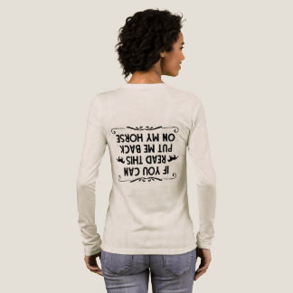 Wenn du das lesen kannst, setz mich wieder auf mei Tri-Blend shirt