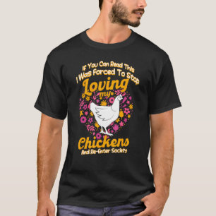 Wenn du das lesen kannst, wurde ich gezwungen, M n T-Shirt