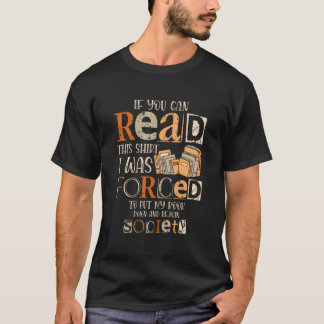Wenn du das lesen kannst, wurde ich gezwungen, mei T-Shirt