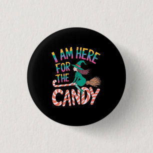 Wenn du das liest, ist sie dumm geworden Halloween Button