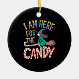 Wenn du das liest, ist sie dumm geworden Halloween Keramik Ornament